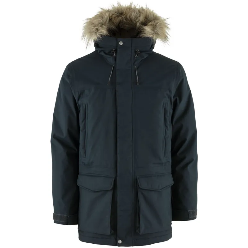 Fjällräven Nuuk Lite Winterparka Dark Navy-9