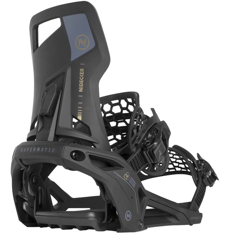 Nidecker Supermatic Snowboard-Bindung Black-