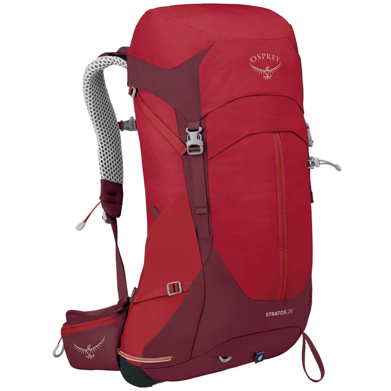Osprey Stratos 26 Hikingrucksack Poinsettia Red-