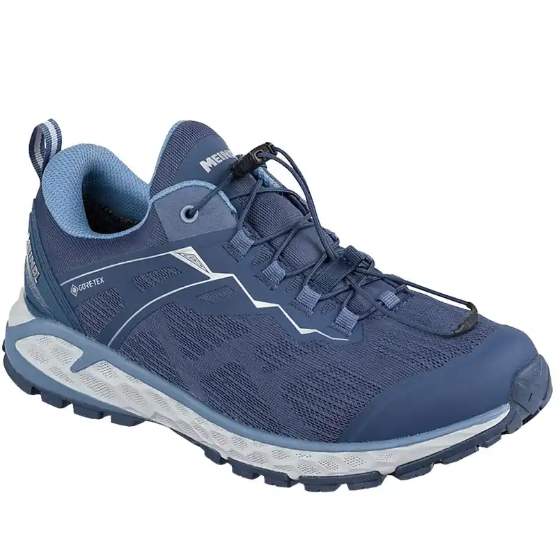 Meindl Power Walker Lady 3.0 Leichtwanderschuhe Jeans/Silber- 36