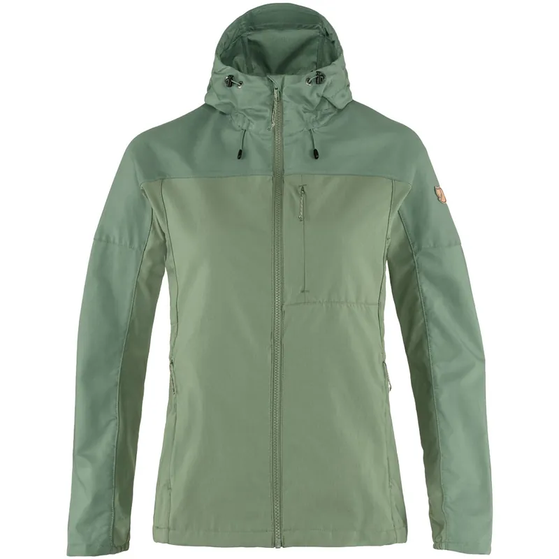 Fjällräven Abisko Midsummer Trekkingjacke Jade Green/Patina Green-9