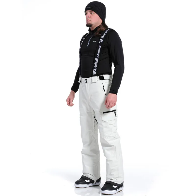 Rehall Picker-R Ski-Latzhose Light Grey- S