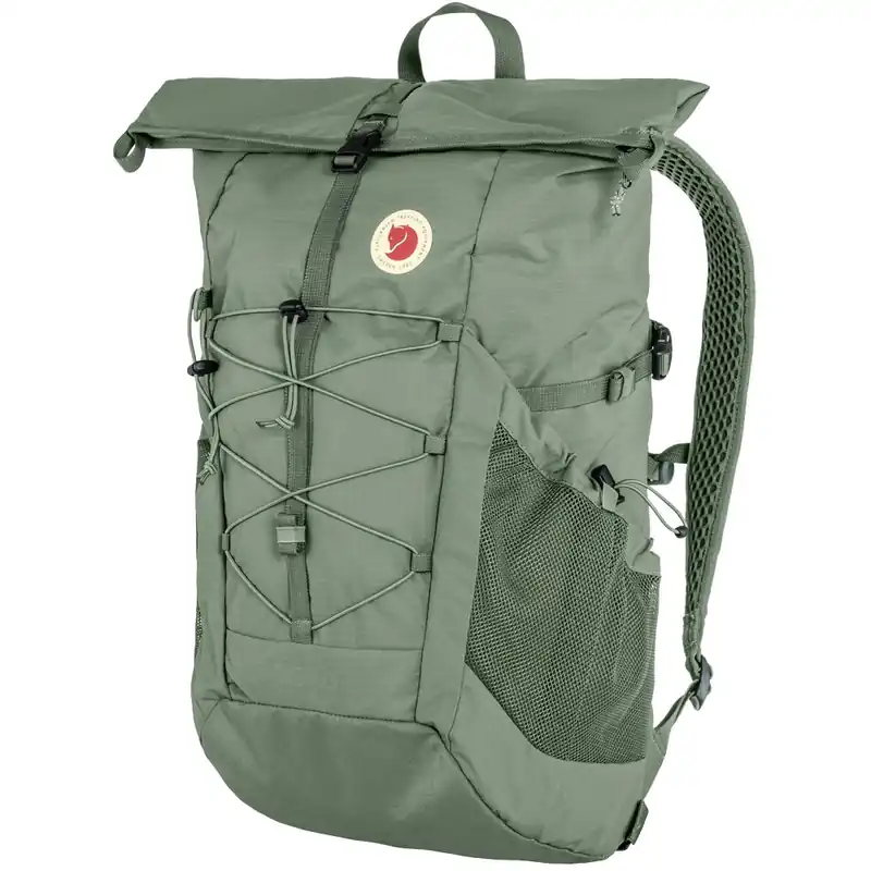 Fjällräven Abisko Hike Foldsack Rolltop-Rucksack Patina Green-