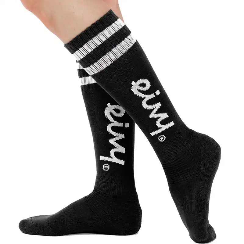 eivy Cheerleader Wool Socken Black- 36-38