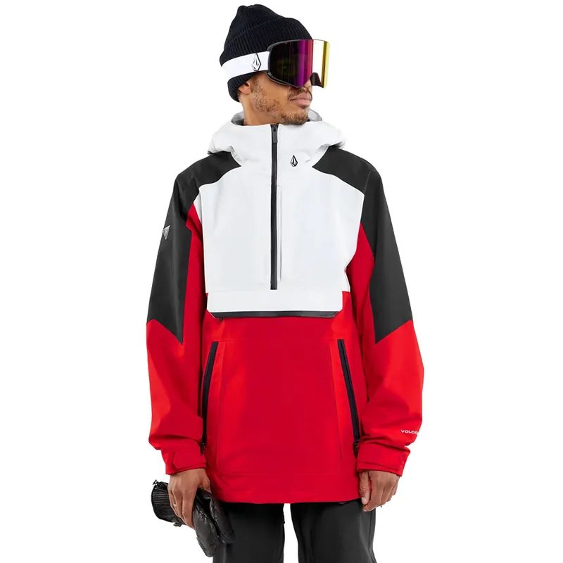 Volcom Brighton Pullover Snowboardanorak Red-9