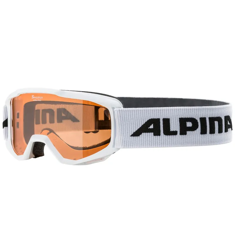 Alpina Piney Goggle White Matt/Singleflex Hicon-
