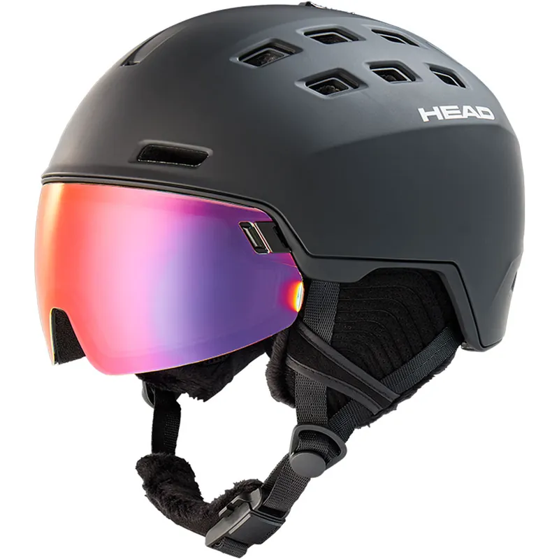 Head Radar 5K Pola Visierhelm Black-9