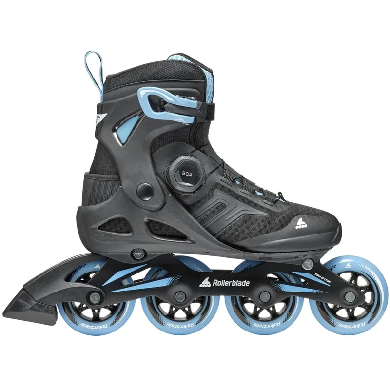 Rollerblade Macroblade 84 Boa W Inlineskates Black/Powder Blue- 35/36 - Nur noch 1 auf Lager