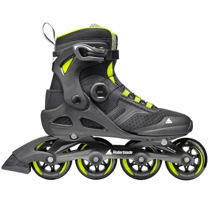 Rollerblade Macroblade 84 BOA Inline-Skates Black/Lime-