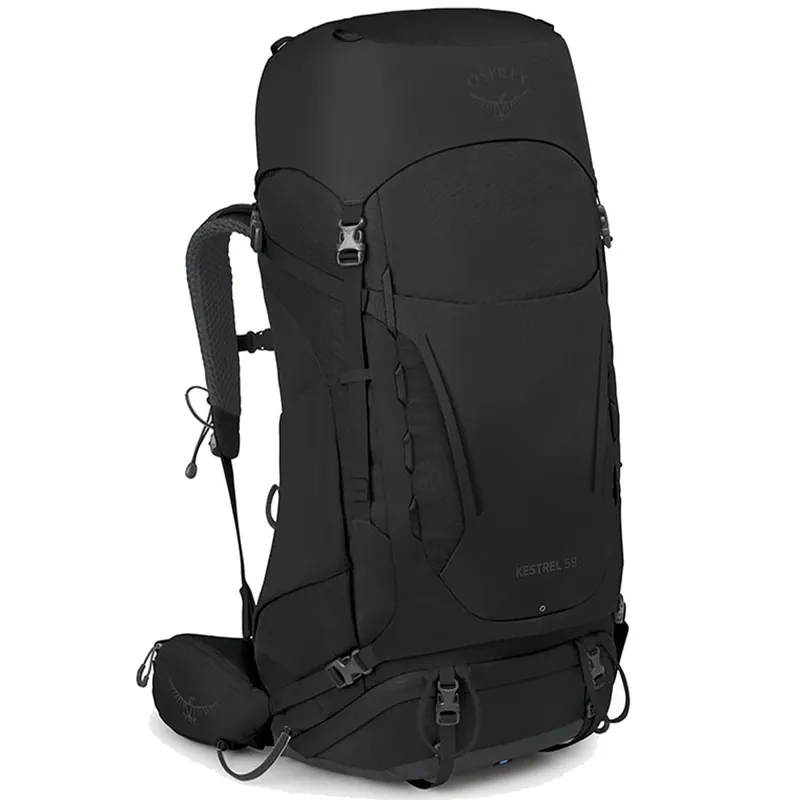 Osprey Kestrel 58 S/M Wanderrucksack Black-
