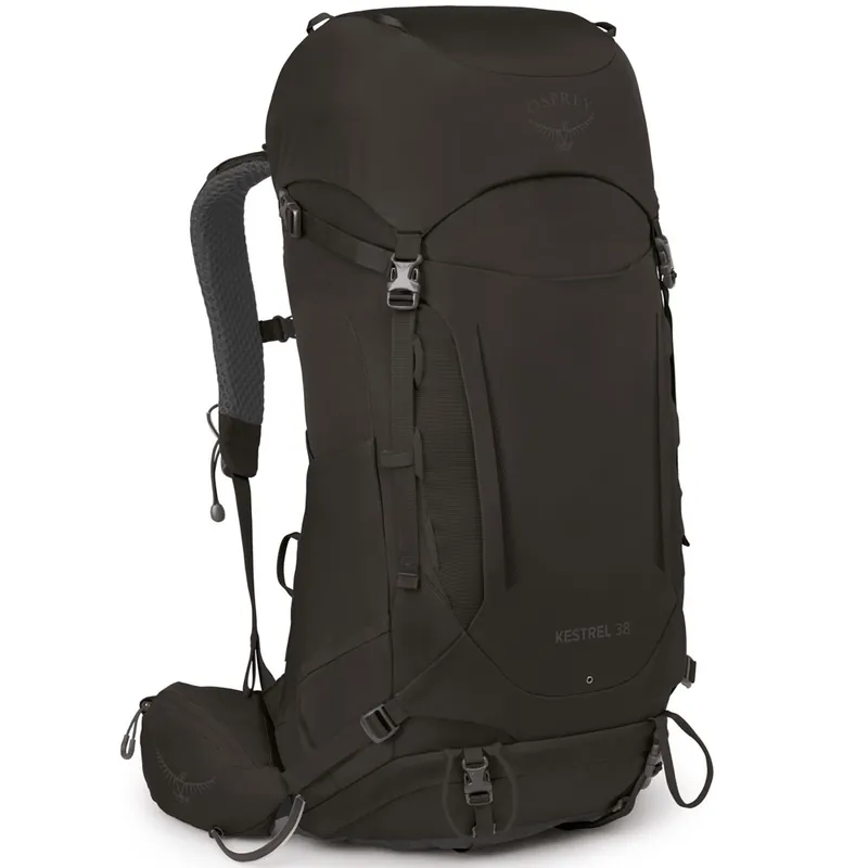 Osprey Kestrel 38 S/M Wanderrucksack Black-