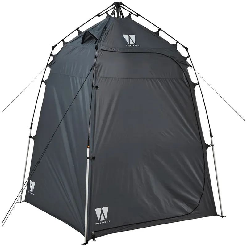 VICKYWOOD Duschzelt Duschkabine Dark Grey-
