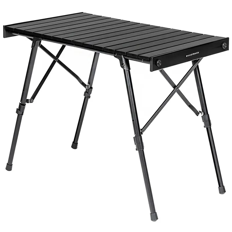 VICKYWOOD Alu Ultralight Campingtisch Black-