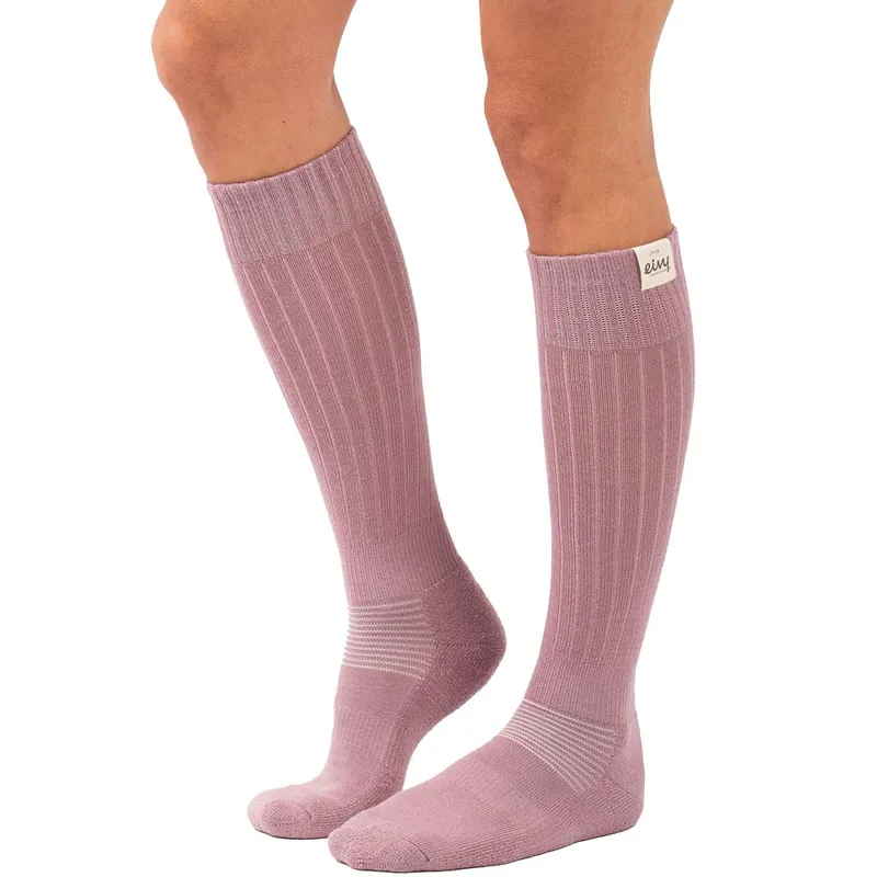 eivy Rib Wool Socken Faded Woodrose- 36-38