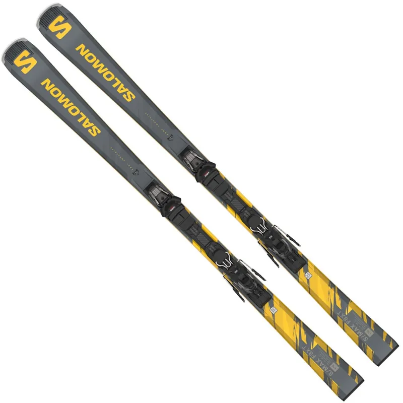 Salomon S/Max F8 XT Alpin-Ski Castelrock/Lemon Chrome-