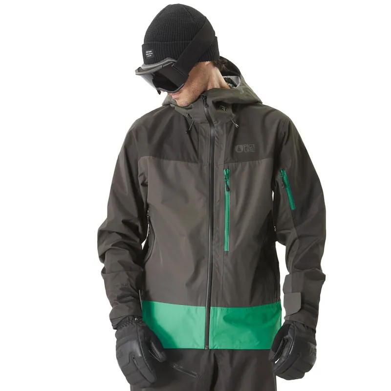 Picture Broader 3L Skijacke Raven Grey/Black-9