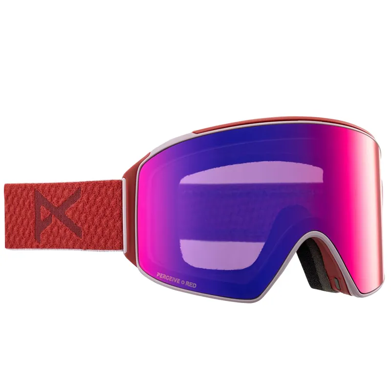 Anon M4 Cylindrical MFI with Spare Skibrille mit Maske Mars/Perceive Sunny Red-