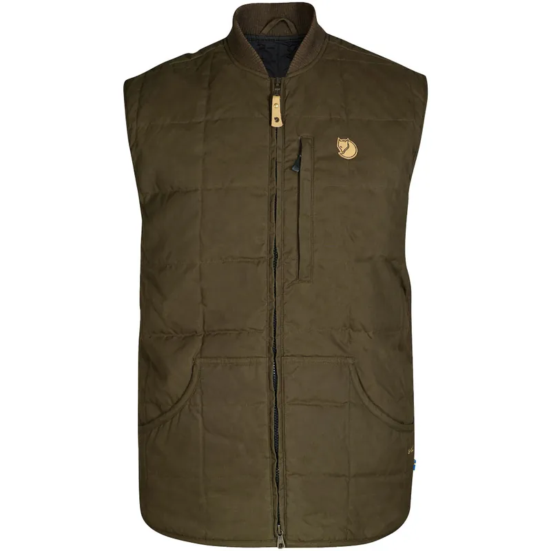 Fjällräven Grimsey Outdoorweste Dark Olive-9