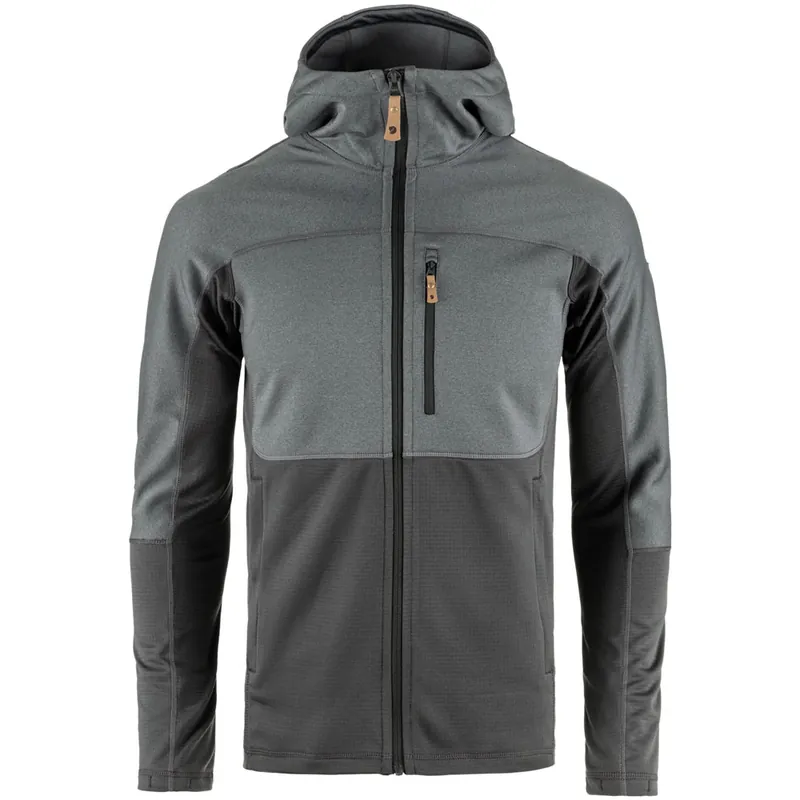 Fjällräven Abisko Trail Fleece Fleecejacke Iron Grey/Grey-9