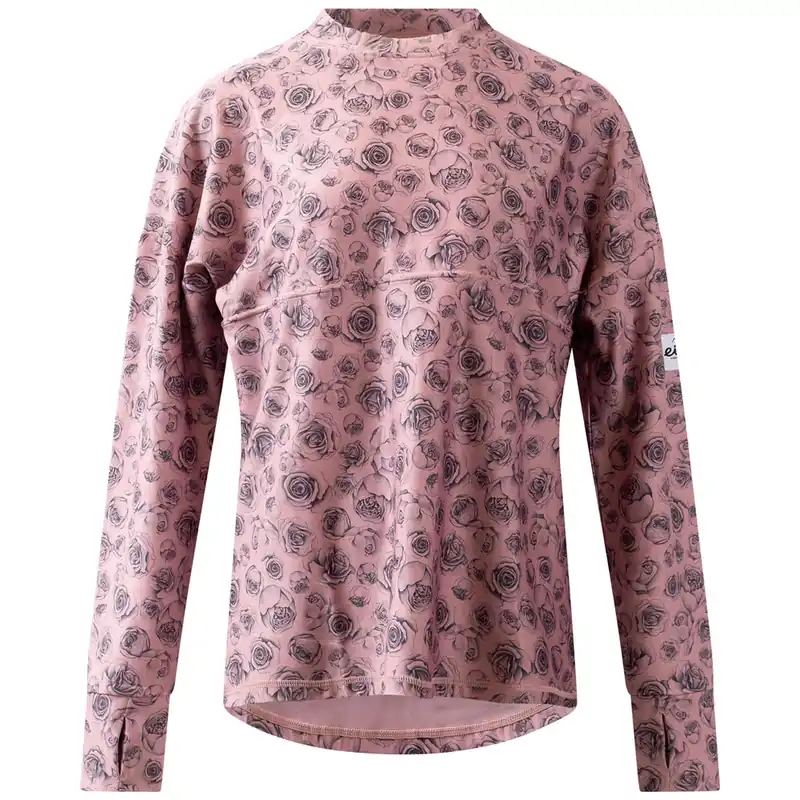eivy Venture Top Langarmshirt Charcoal Woodrose- S
