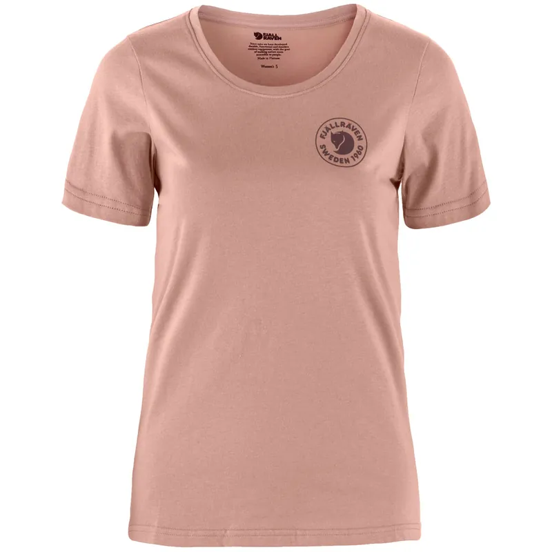 Fjällräven 1960 Logo T-Shirt Dusty Rose- XS