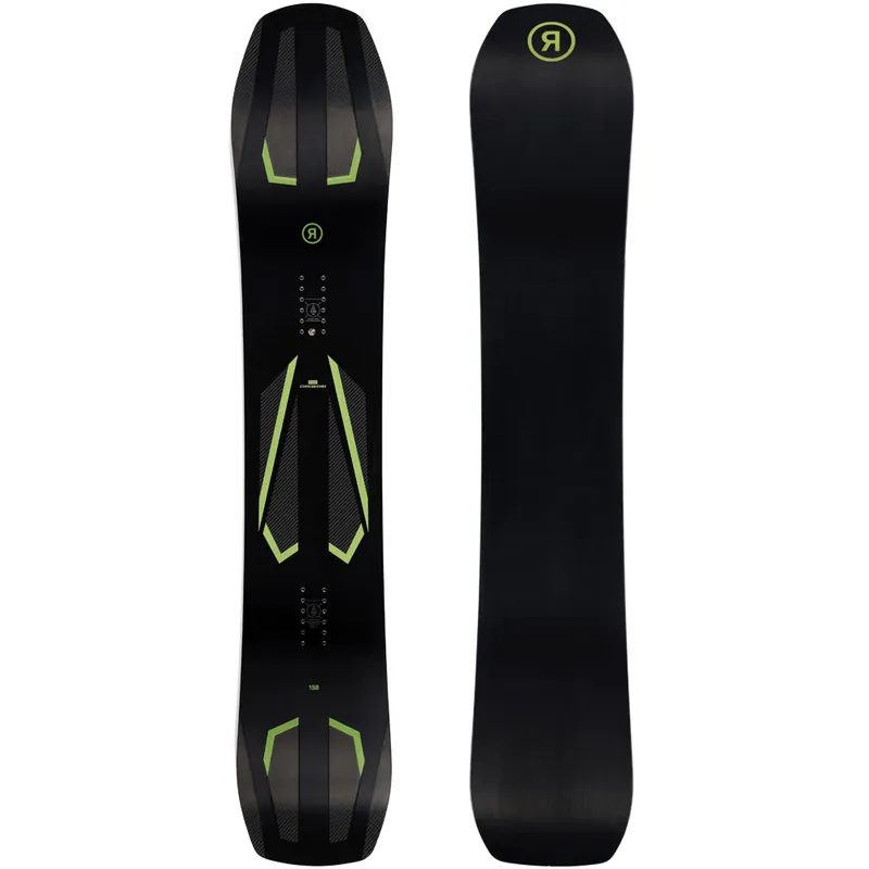 Ride Commissioner Snowboard Black/Green-