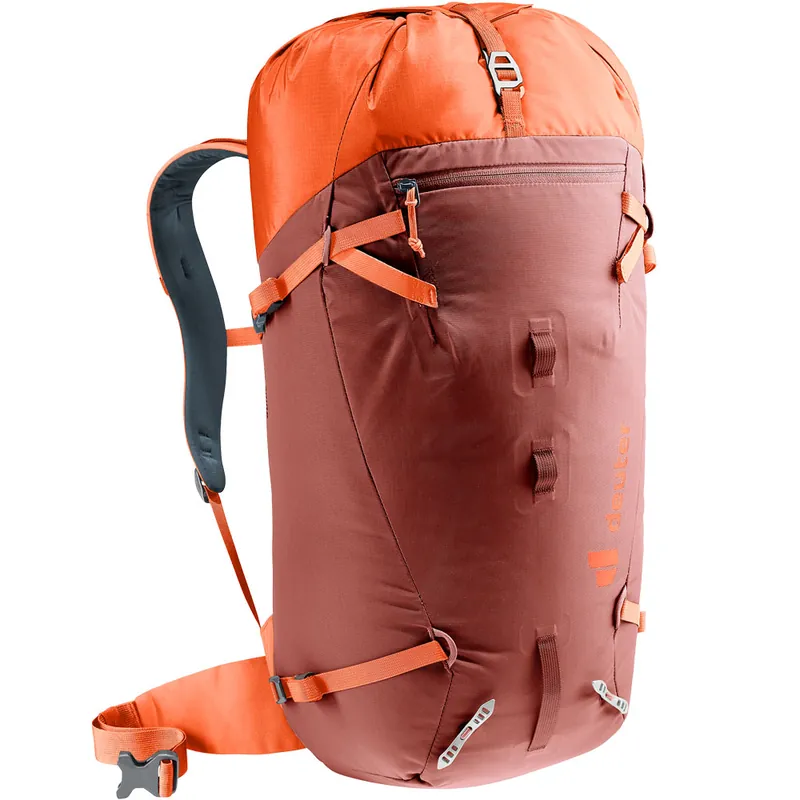 Deuter Guide 30 Alpinrucksack Redwood/Papaya-