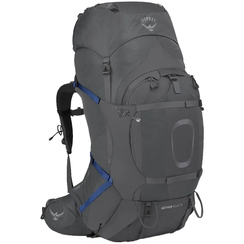 Osprey Aether Plus 70 S/M Trekkingrucksack Eclipse Grey-