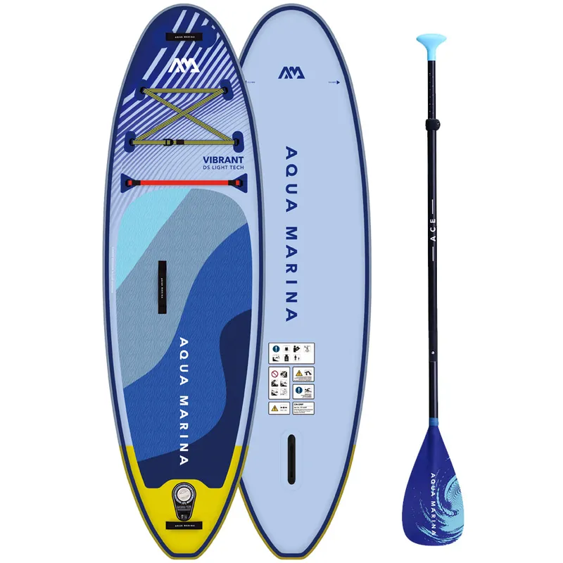 Aqua Marina Vibrant 8'0'' Set Kinder-SUP Blau-