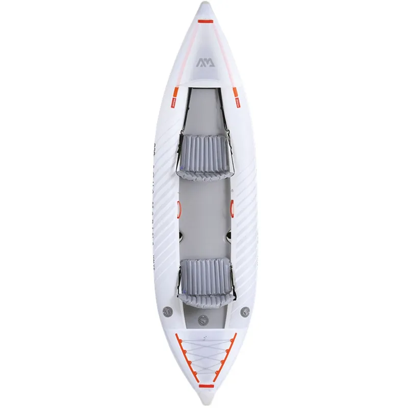 Aqua Marina Halve 398 Aufblasbares-Lightkajak Weiß-