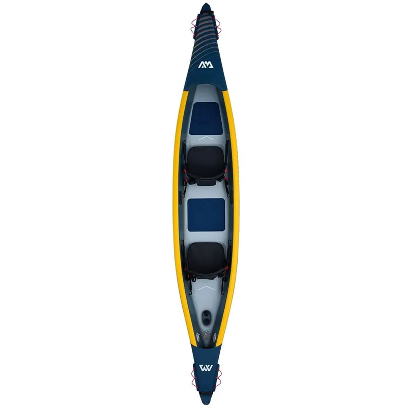 Aqua Marina Tomahawk Air-K 440 2 Personen-Kajak Blau/Gelb-