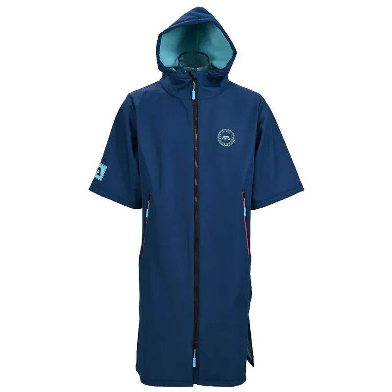 Aqua Marina Water-repellent Thermal SUP-Poncho Navy- M