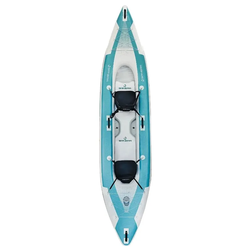 Spinera Adriatic 430 Light 426,5 aufblasbares Kajak Blaugrün/Grau/Weiß-