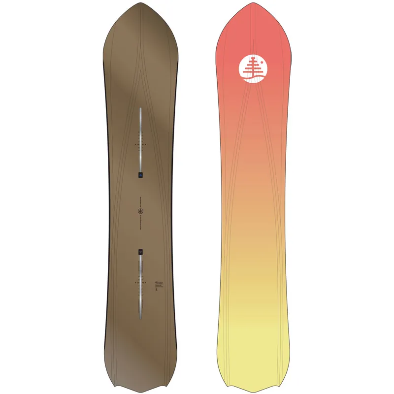 Burton FT Double Dog 3D Snowboard Orange-