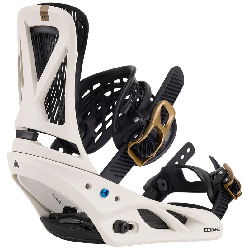 Burton Escapade Flex Snowboard-Bindung White Gold-9