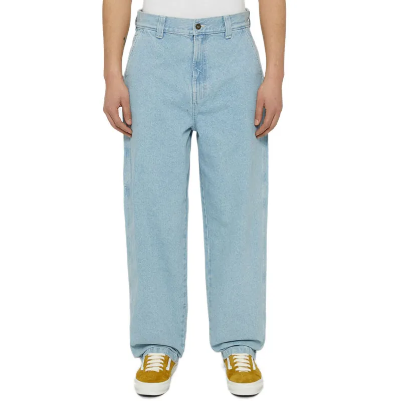 Dickies Madison Baggy Vintage Blue Jeans Vintage Blue-9