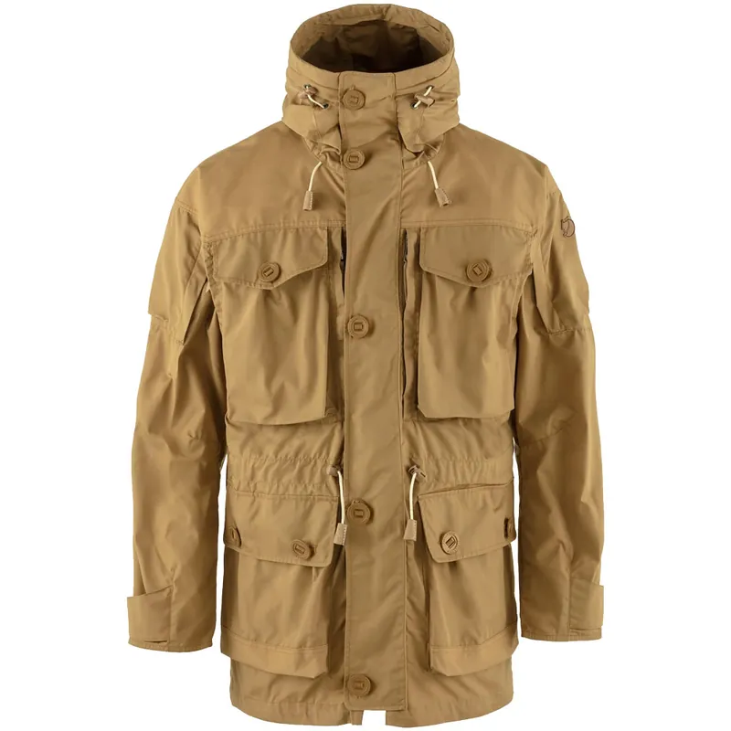 Fjällräven Smock No. 1 Trekkingparka Buckwheat Brown-9