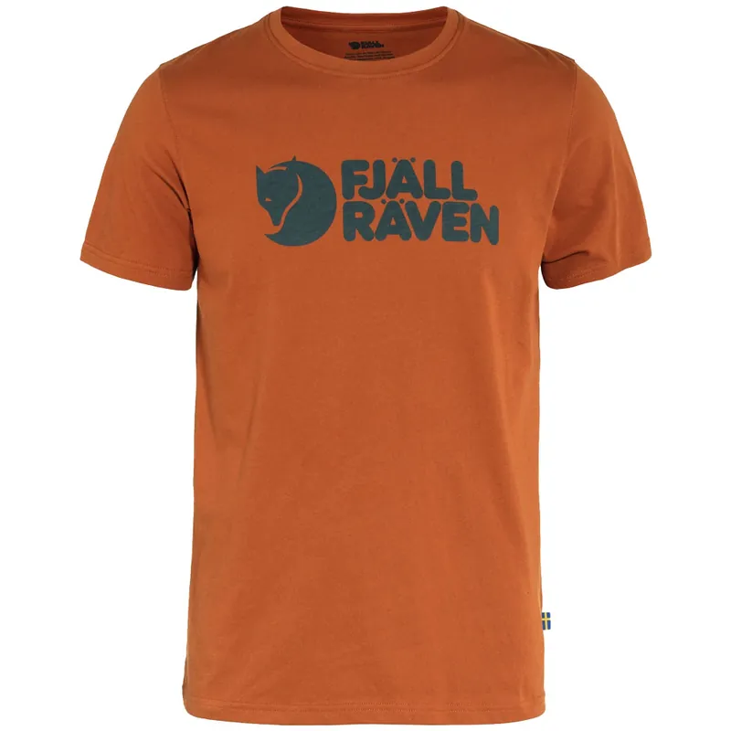 Fjällräven Logo T-Shirt Terracotta Brown- XS