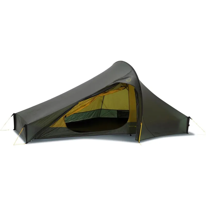 Nordisk Telemark 2 LW Tent Green Alu Zelt Forest Green-