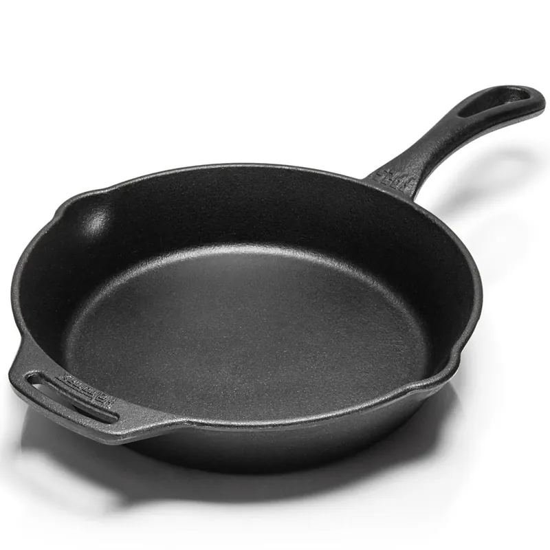Petromax Feuerpfanne mit Stiel 25 cm Campingpfanne Schwarz-