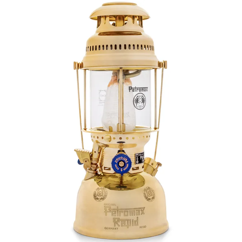 Petromax Petroleumleuchte HK 500/829 Petroleumlampe Gold-