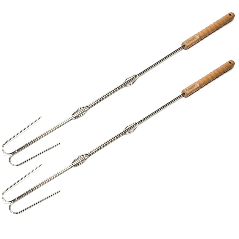 Petromax Lagerfeuer Spieß Spieß Silber-