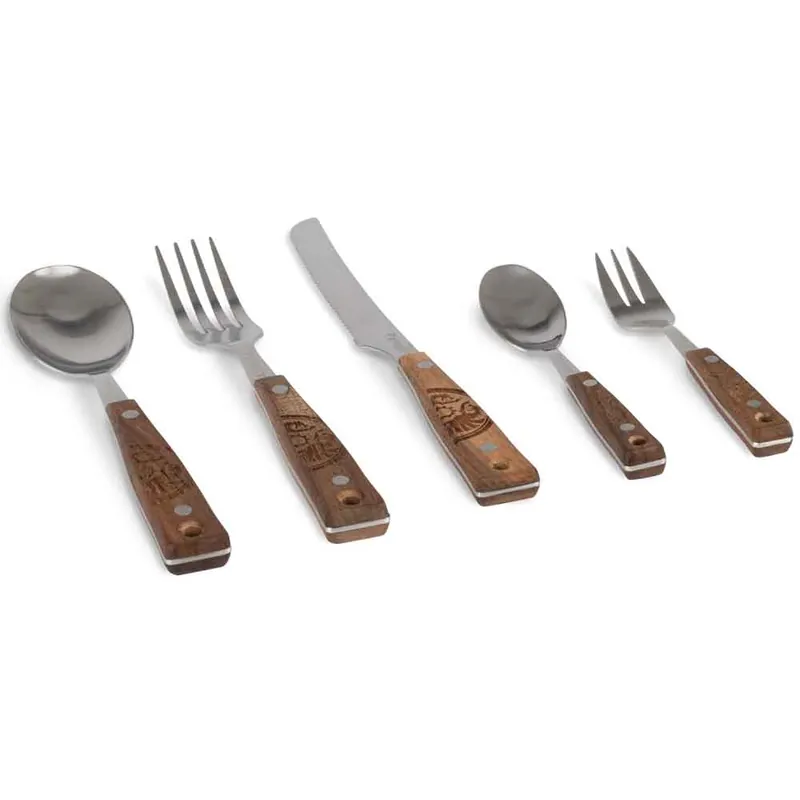 Petromax Campingbesteck Besteck Silber-