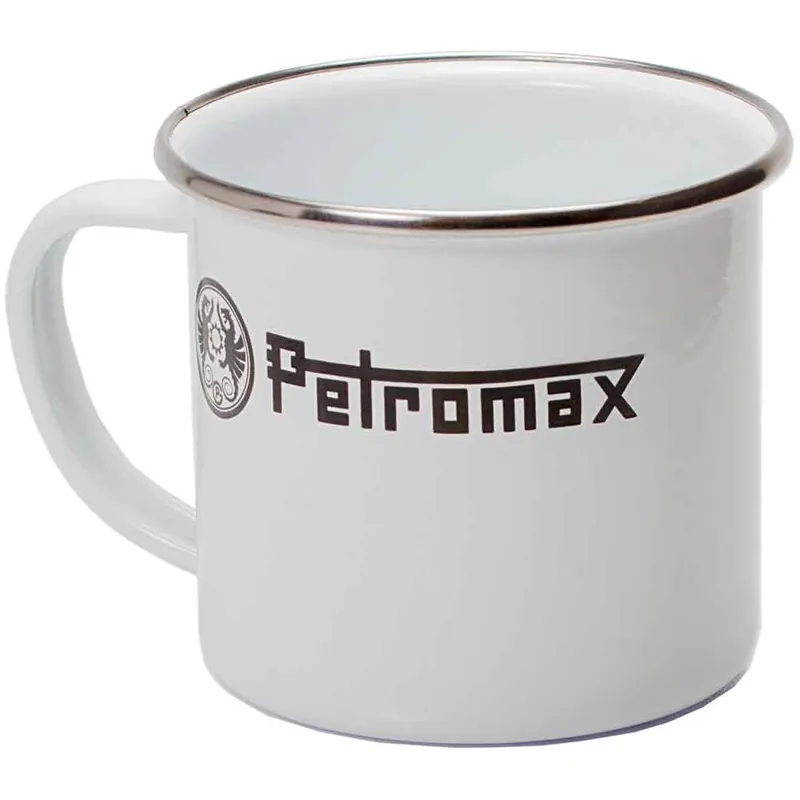 Petromax Emaille-Becher Trinkbecher Weiß-
