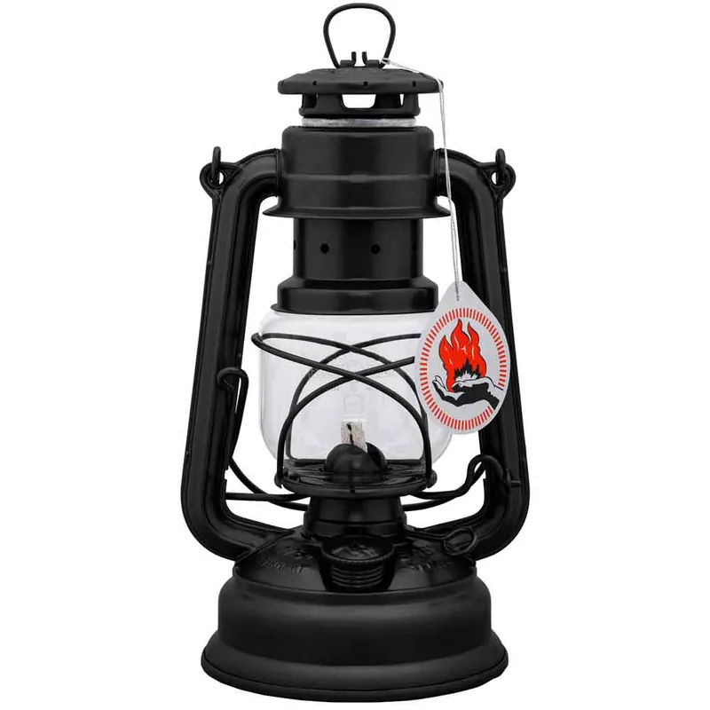Feuerhand Sturmlaterne 276 Laterne Mattschwarz-