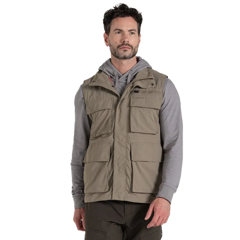 Craghoppers Adventure Gilet IV Funktionsweste Pebble- S