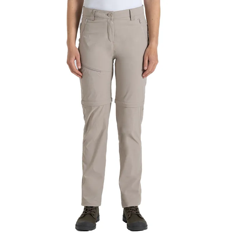 Craghoppers Pro Convertible Trouser III 2in1 Wanderhose Soft Mushroom- 36
