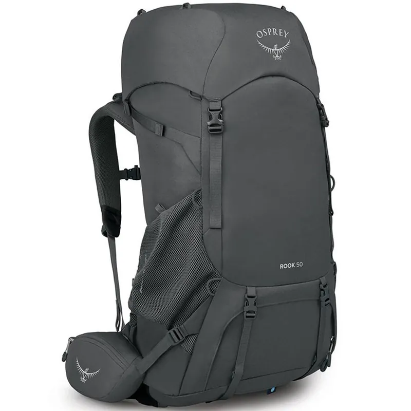 Osprey Rook 50 Trekkingrucksack Dark Charcoal/Silver Lining-