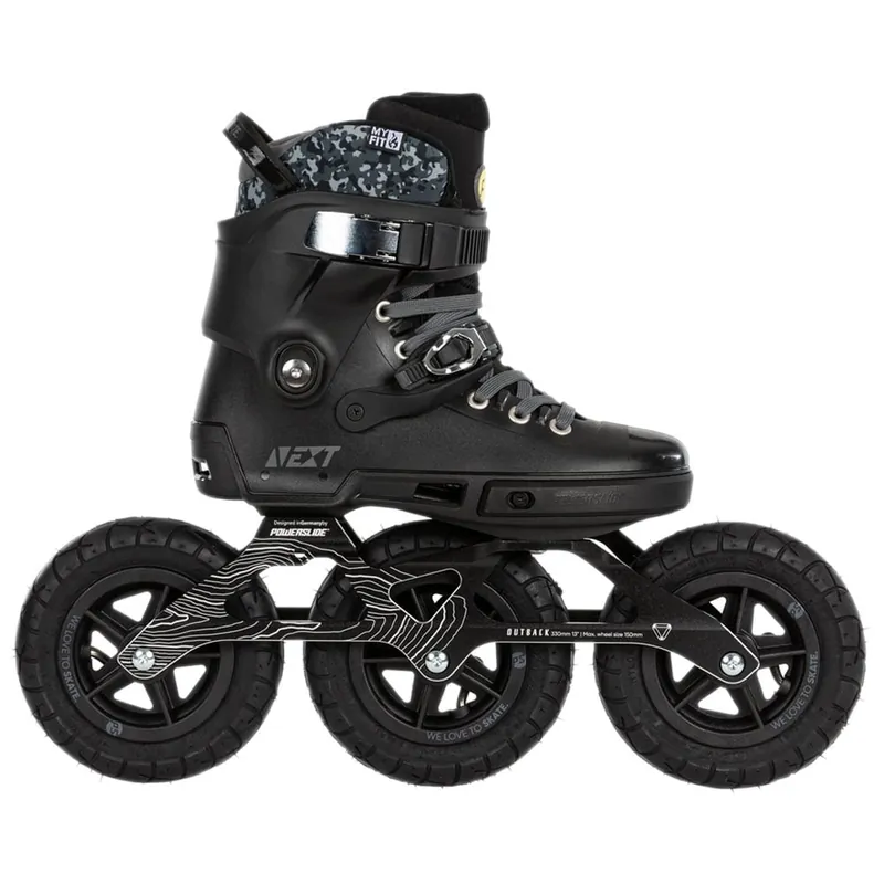 Powerslide Next Outback 150 Cross-Skate Black-