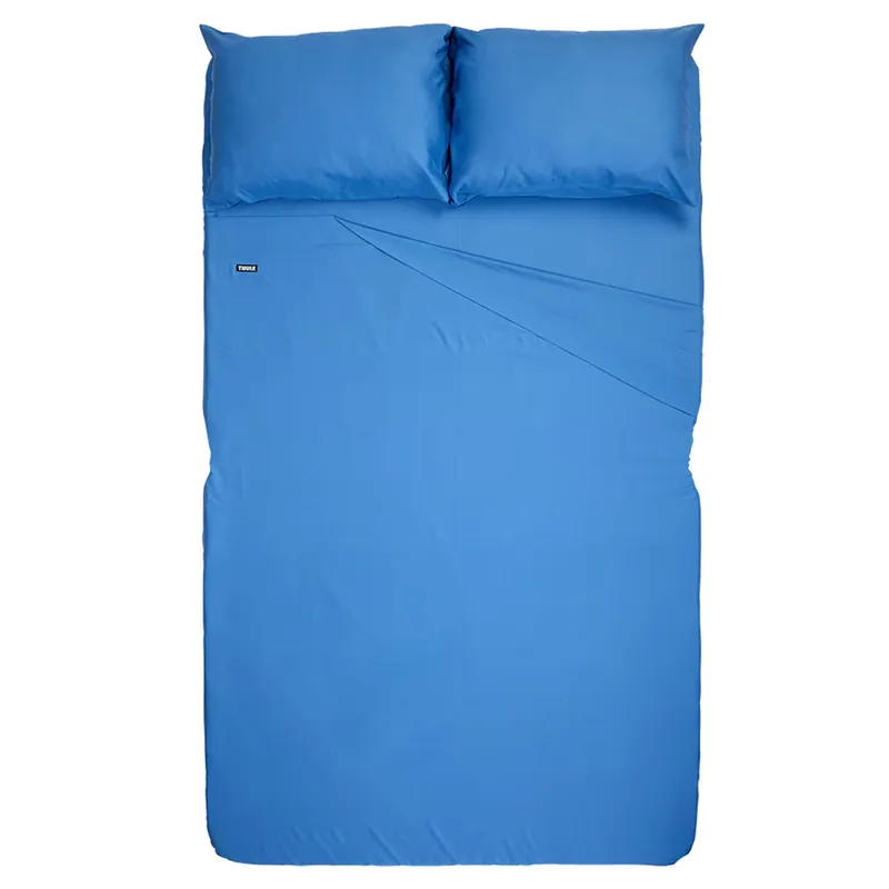 THULE Fitted Sheets Foothill Bettwäsche Blau-